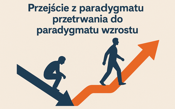 Przejście z paradygmatu przetrwania do paradygmatu wzrostu.
